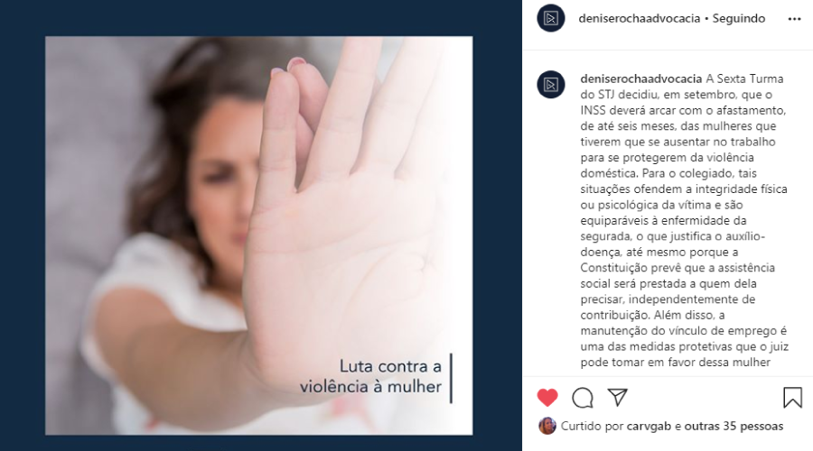 Denise Rocha Advocacia: Marketing Digital - Redes Sociais e Marketing de Conteúdo